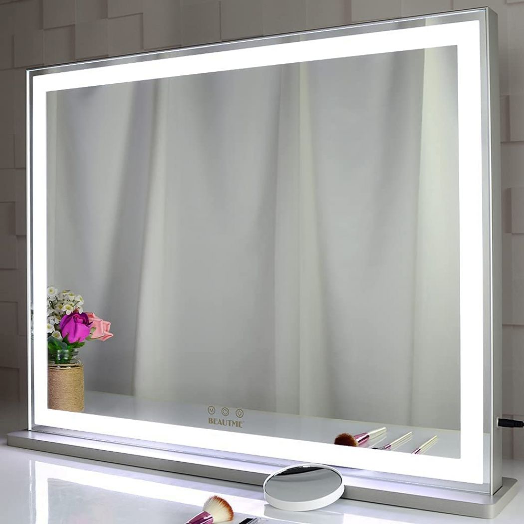 Beauty Salon Mirror with LED Backlit Lights Hollywood Makeup Mirror